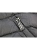 OG Big puffer - reversible - black/velvet dark grey