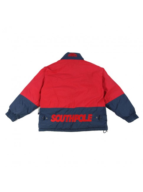 OG South pole - Big puffer - reversible - navy/red