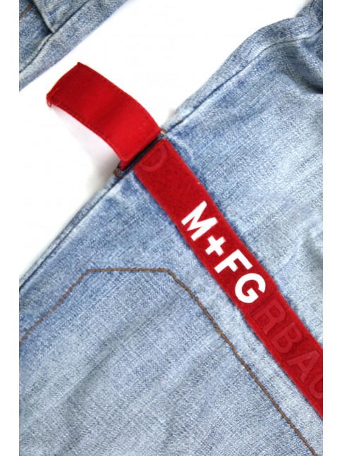 OG Marithe - baggy - velcro red