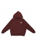 Hoodie Ciseaux logo - Burgundy