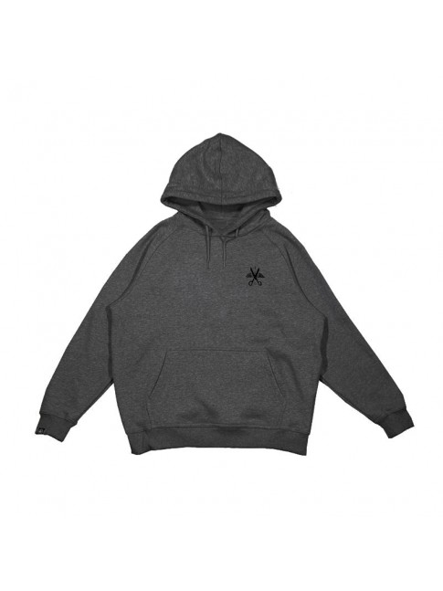 Hoodie Ciseaux logo - Dark grey