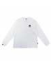 Long sleeves Ciseaux logo - White