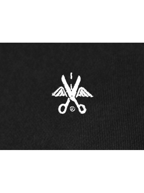 T-shirt Ciseaux logo - Black