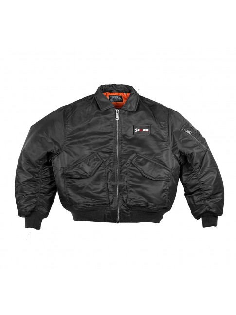BENIBLA x SCHOTT Bombers Jacket - Black