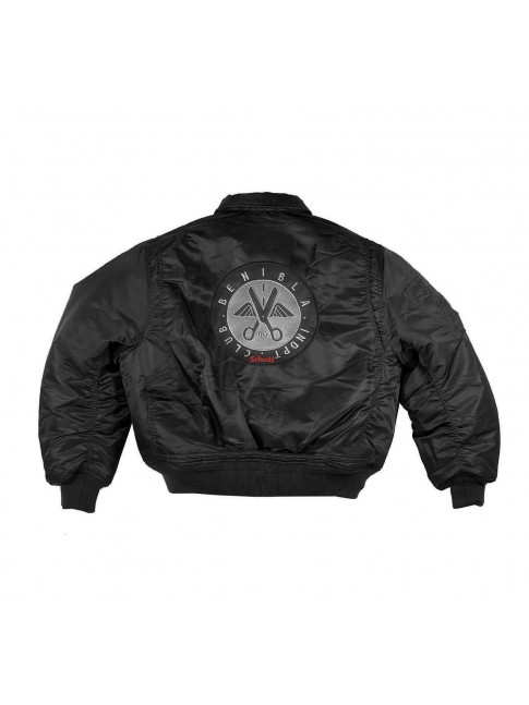 BENIBLA x SCHOTT Bombers Jacket - Black