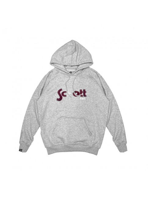 Hoodie basic stripes - Grey