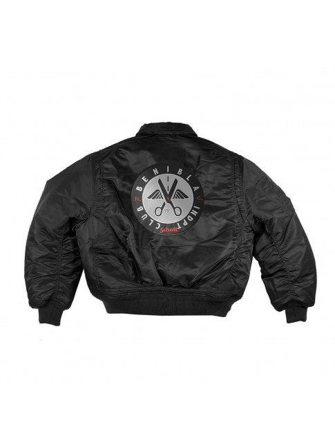BENIBLA x SCHOTT Bombers Jacket - Black